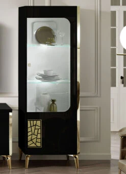 Möbelprogramm Mit LED-Beleuchtung 17 Möbelprogramm Mit LED-Beleuchtung -Qualitätshausladen moebelprogramm mit led beleuchtung farbe schwarz gold 3