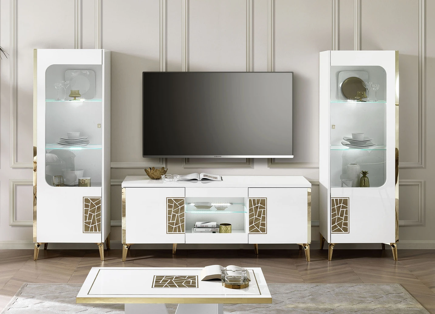 Möbelprogramm Mit LED-Beleuchtung 4 Möbelprogramm Mit LED-Beleuchtung – Bild 2