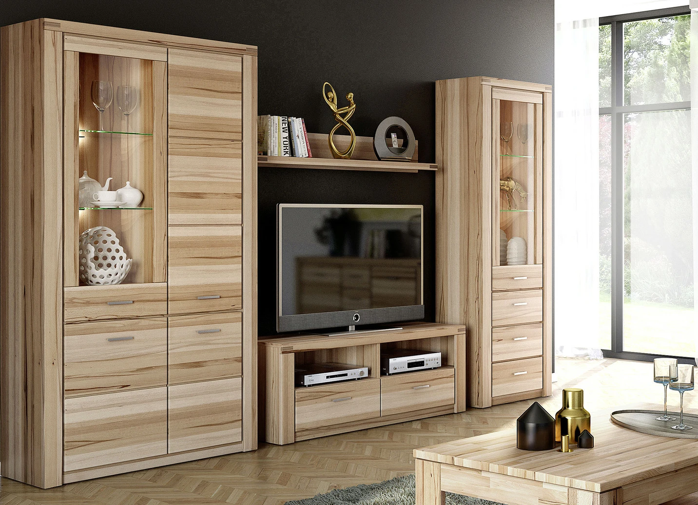 Möbelprogramm Mit Massivholzfronten 7 Möbelprogramm Mit Massivholzfronten – Bild 5