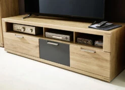 Möbelserie Mit Massivholz-Fronten -Qualitätshausladen moebelserie mit massivholz fronten farbe weiche graphit 4