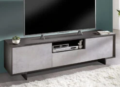 Möbelserie Mit Push-to-open-Vorrichtung -Qualitätshausladen moebelserie mit push to open vorrichtung farbe mokka beton