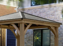 Pavillon Devon: Modern, Stabil Und Langlebig -Qualitätshausladen pavillon devon modern stabil und langlebig farbe schwarz 2