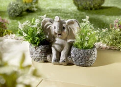 Pflanztopf Elefant Aus Polyresin