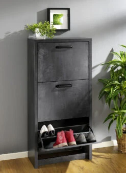 Praktischer Schuhkipper -Qualitätshausladen praktischer schuhkipper farbe schwarzstahl