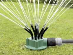 Rasensprinkler Mit 12 Flexible Arme