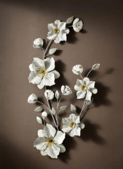 Romantische Wanddekoration