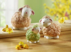 Schäfchen Aus Keramik, 3er-Set