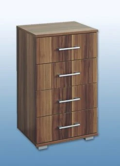 Schubladen-Kommode, Hochwertige, Stabile Ausführung -Qualitätshausladen schubladen kommode hochwertige stabile ausfuehrung farbe nussbaum