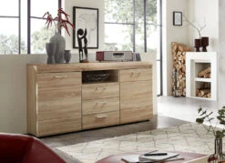 Sideboard, 2-türig, Mit Softclose Und Selbsteinzug