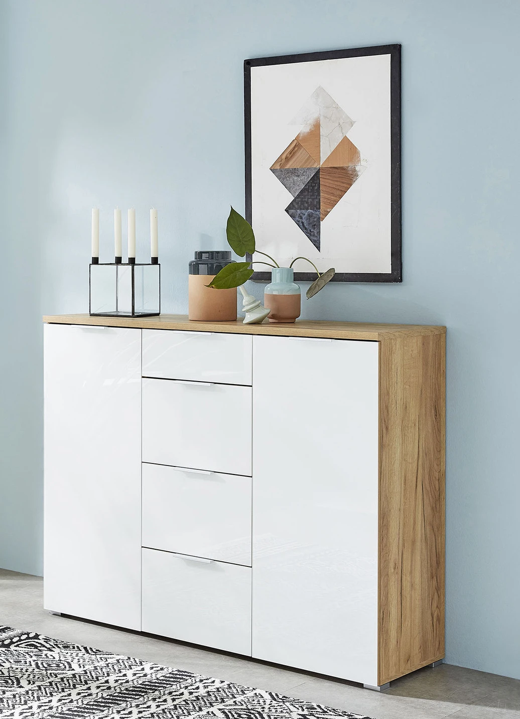 Sideboard Mit Glasfronten Und Softclose 3 Sideboard Mit Glasfronten Und Softclose