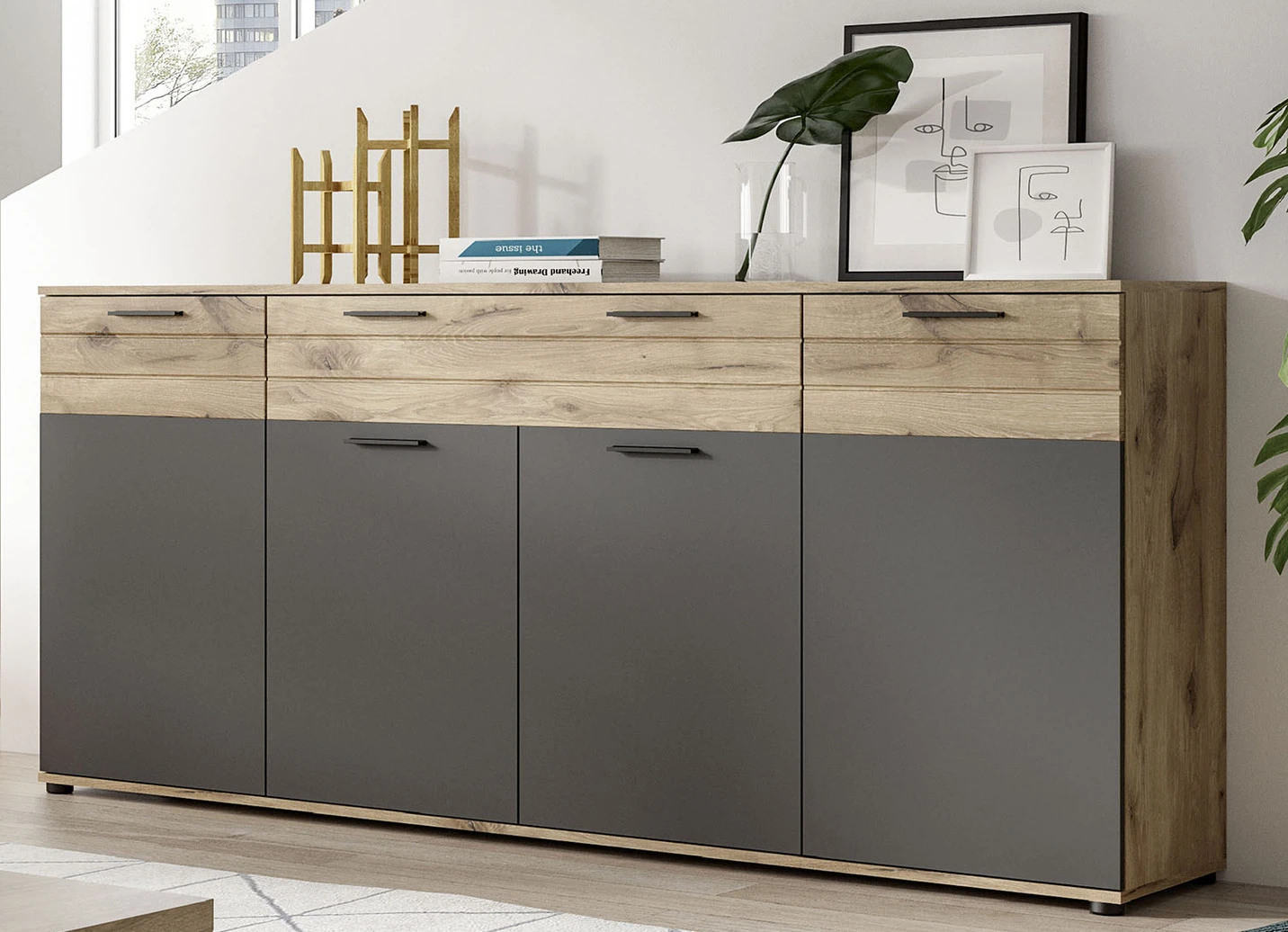 Sideboard, Türen Mit Softclose 3 Sideboard, Türen Mit Softclose