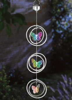 Solar-Windspiel Mit 3-fachem Farbwechsel