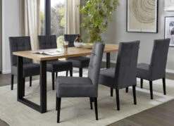 Stilsichere Essgruppe, 5-teilig 17 Stilsichere Essgruppe, 5-teilig -Qualitätshausladen stilsichere essgruppe 5 teilig farbe dunkelgrau eiche 1