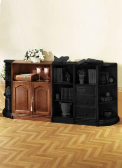 Teilmassive Möbelserie Mit Echtholzfurnier -Qualitätshausladen teilmassive moebelserie mit echtholzfurnier farbe nussbaum 3