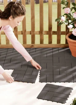 Terrassenplatten-Set, 12-teilig 7 Terrassenplatten-Set, 12-teilig -Qualitätshausladen terrassenplatten set 12 teilig farbe anthrazit