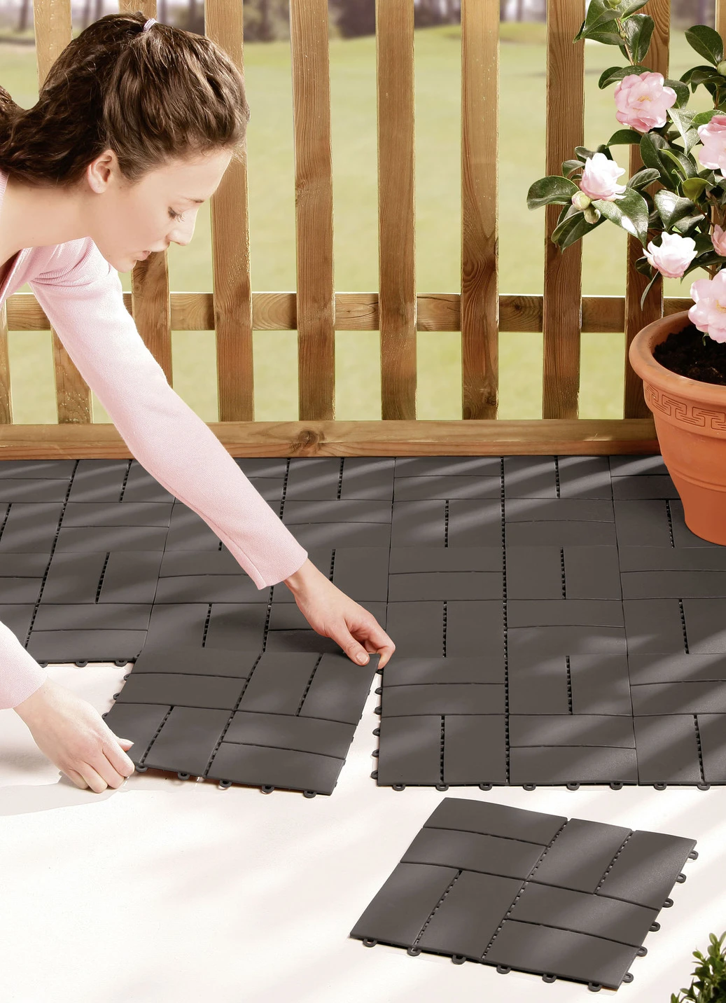 Terrassenplatten-Set, 12-teilig 5 Terrassenplatten-Set, 12-teilig – Bild 3