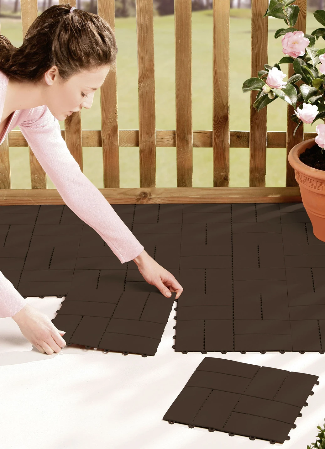 Terrassenplatten-Set, 12-teilig 4 Terrassenplatten-Set, 12-teilig – Bild 2
