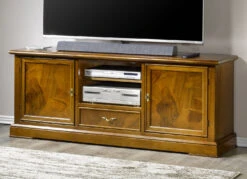 TV-Longboard Mit Wurzelholzfurnier