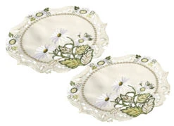 Zarte Gerberas Zieren Diese Accessoires -Qualitätshausladen zarte gerberas zieren diese accessoires farbe ecru bunt groesse 320